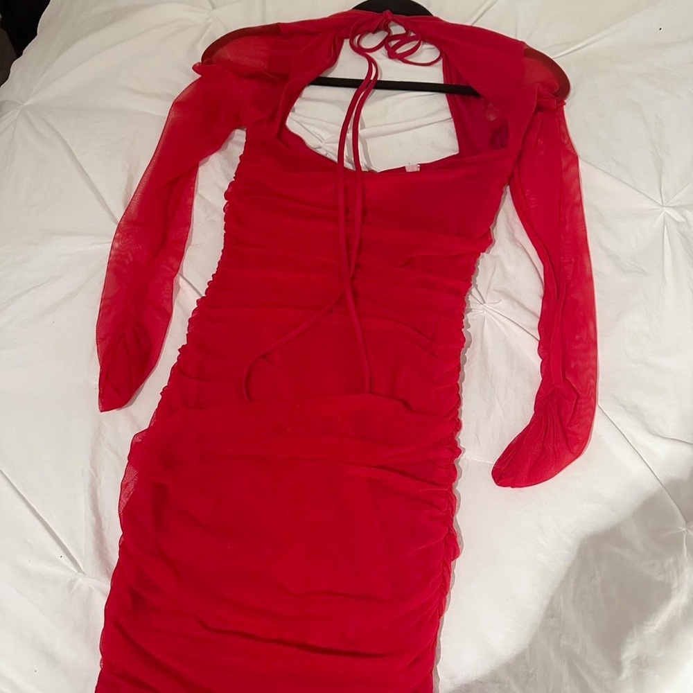Red dress!